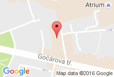 mapa - Břetislavova 1057/6, 500 02 Hradec Králové