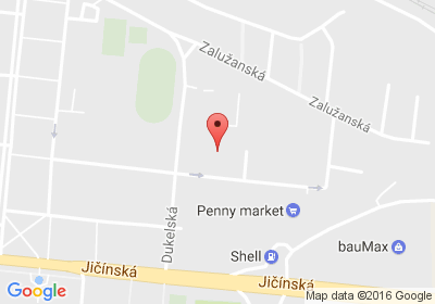 mapa - Dukelská 1112, 293 01 Mladá Boleslav