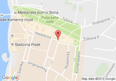 mapa - Havlíčkovo náměstí 94, 397 01 Písek