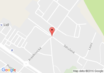 mapa - Hodějovická 2254, 393 01 Pelhřimov