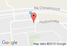 mapa - Hodonínská 53, 323 00 Plzeň - Vinice