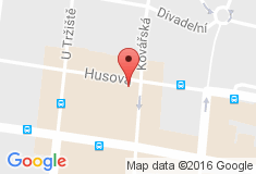 mapa - Husova 774/17, 301 00 Plzeň