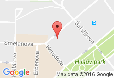 mapa - Jeronýmova 3164, 390 03 Tábor