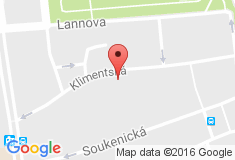 mapa - Klimentská 20, 110 00 Praha 1