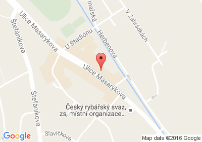 mapa - Masarykova 190/111, 400 01 Ústí nad Labem