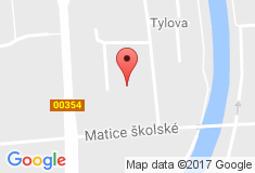 mapa - Matice Školské 1786/17, 370 01 České Budějovice
