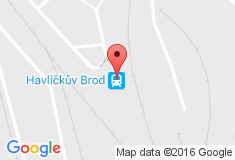 mapa - Nádražní 72, 580 01 Havlíčkův Brod
