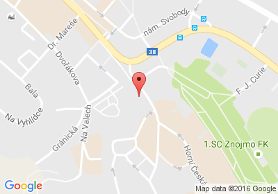 mapa - Náměstí Svobody 1552/3, 669 02 Znojmo
