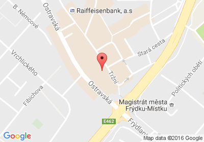 mapa - Náměstí Svobody 26, 738 01 Frýdek - Místek