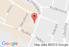 mapa - Na Příkopech 1195/8, 430 01 Chomutov