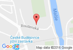 mapa - Roudenská 31, 370 01 České Budějovice
