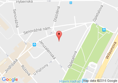 mapa - Senovážné náměstí 22, 110 00 Praha 1