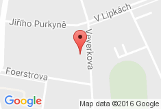 mapa - Veverkova 945, 500 02 Hradec Králové