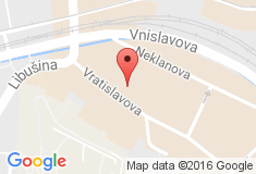 mapa - Vratislavova 11, 128 00 Praha 2